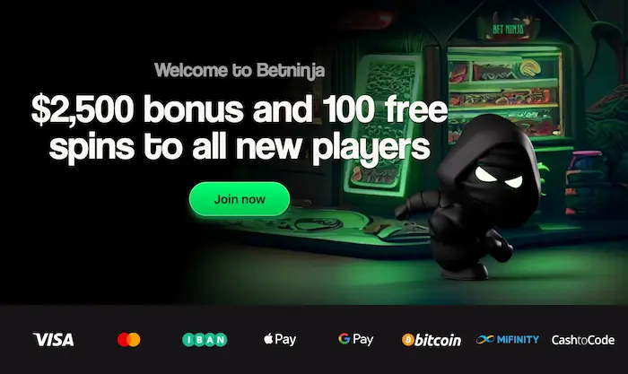 BetNinja Casino banner